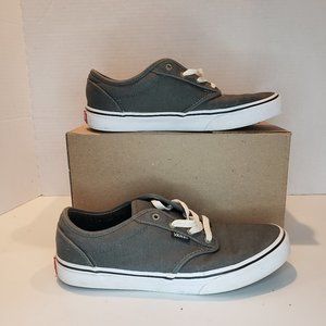 Vans Unisex Off The Wall  TB4R Grey Casual Shoes Sneakers Size Y 6.5  "2014"